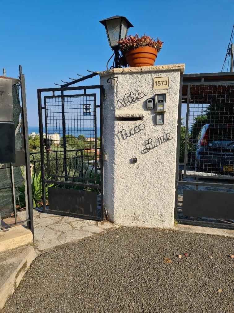 Appartement Villa Toit Terrasse Menton Exteriör bild