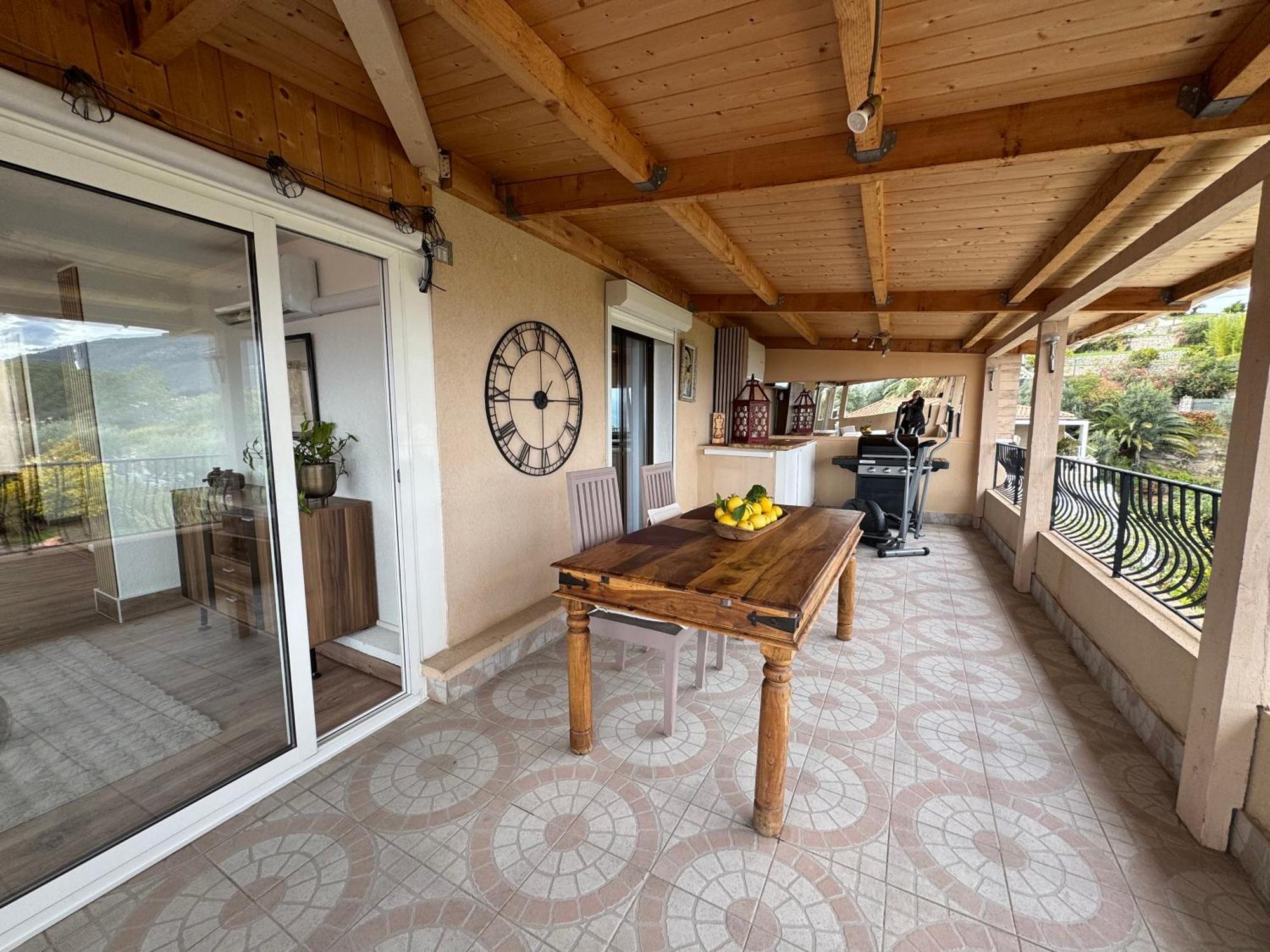 Appartement Villa Toit Terrasse Menton Exteriör bild
